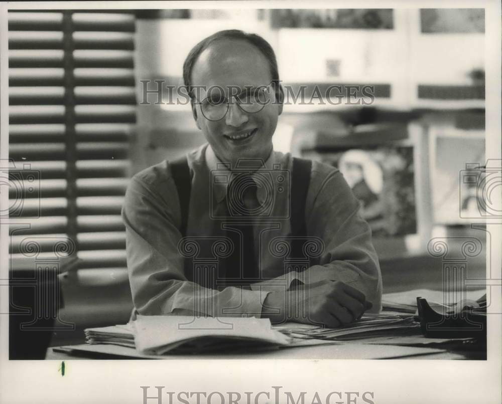 Press Photo Richard Sturgeon, Berry, Alabama, Teacher - abna38830 - Historic Images