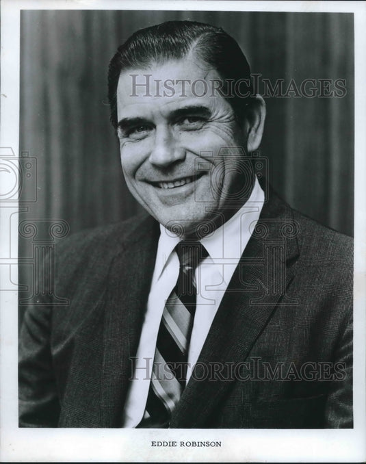 1969 Eddie Robinson, Sports Figure - Historic Images