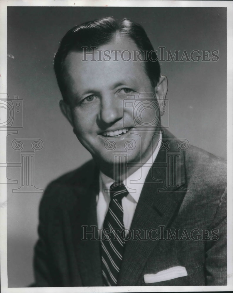 1963 Charles Grisham, Retiring as general manager WAPI-TV - Historic Images