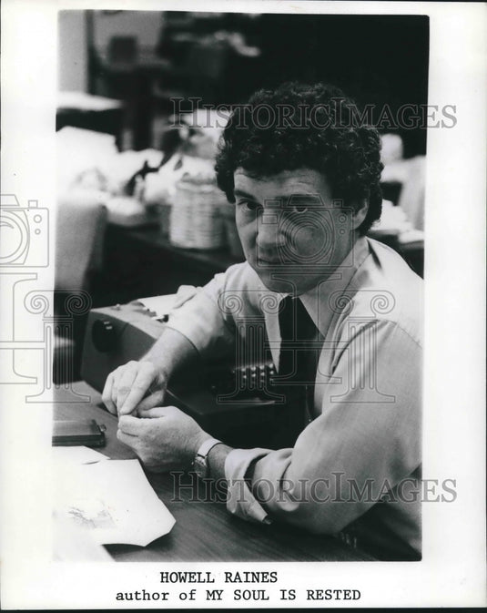 1977, Howell Raines, author of 'My Soul is Rested' - abna38955 - Historic Images