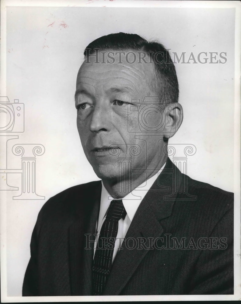 1960, Doctor Henry L. Schmidt, Manager of Veteran Hospital - Historic Images