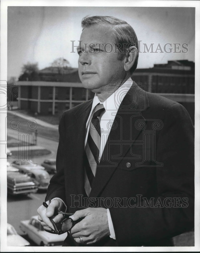 1972 Press Photo Dr. Ralph M. Tanner, Birmingham Southern Prexy - abna39152-Historic Images