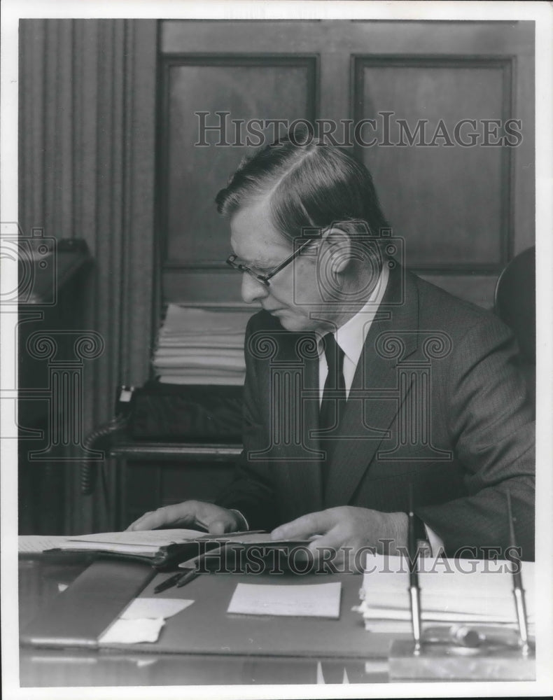 1975, Judge Frank Johnson, Federal Judge - abna39176 - Historic Images