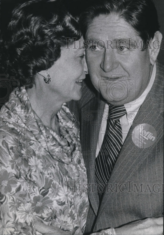 1978, Senator-elect and Mrs. Howell Heflin happy over victory - Historic Images