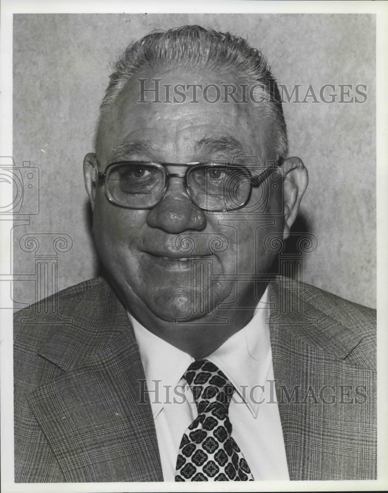 1979, O. J. Reynolds of Central Alabama Building Trades Council - Historic Images