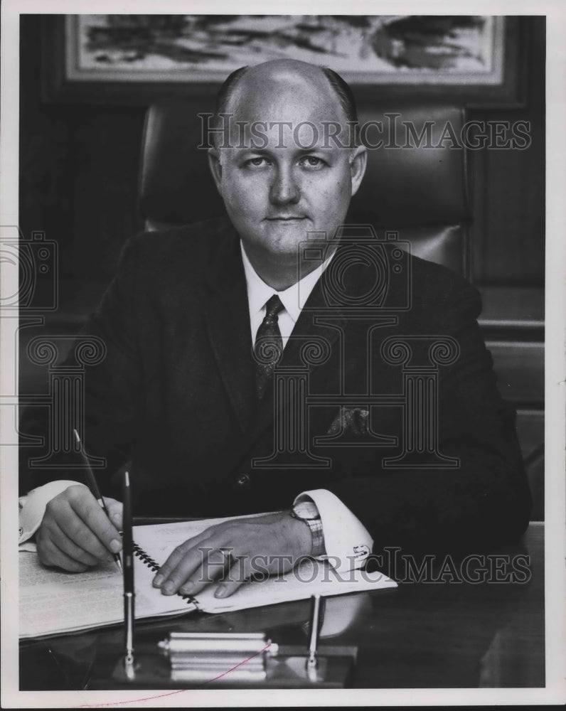 1976 Art Rice, president of Birmingham Area Board of Realtors - Historic Images