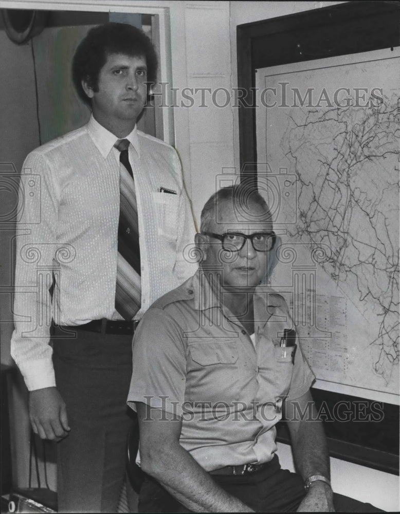 1981, James &amp; Gary Ray, Shelby Company Highway Department - abna39242 - Historic Images