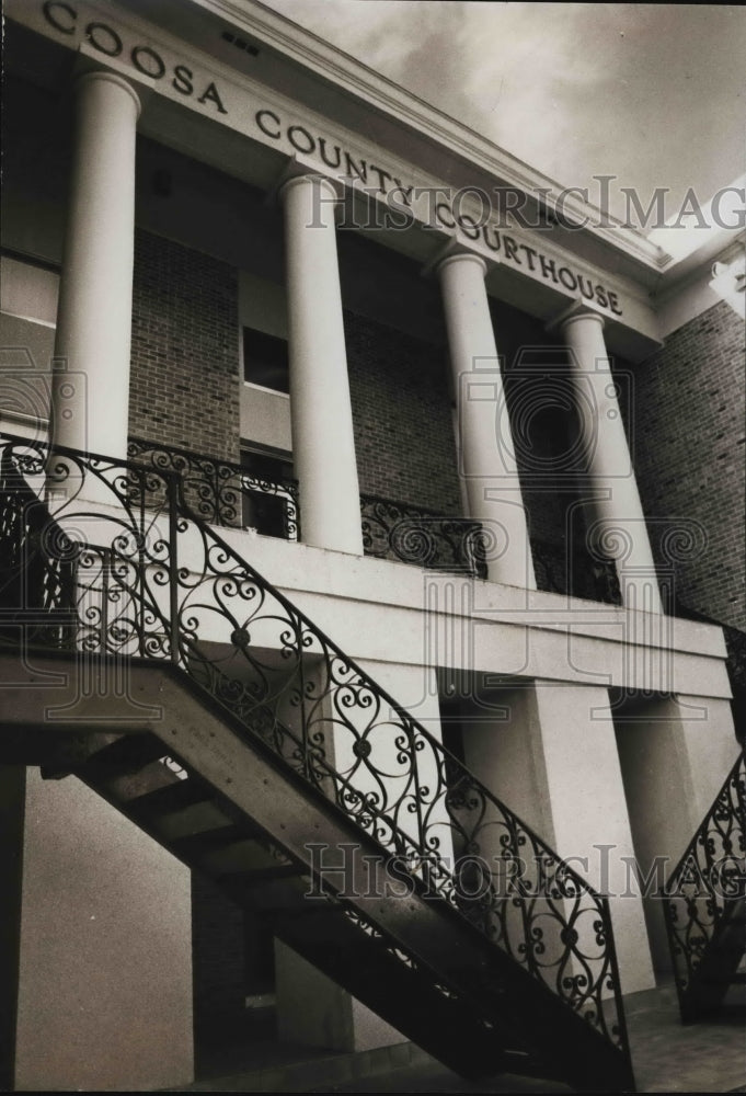 1970 Press Photo New Coosa County Courthouse, Rockford, Alabama - abna39301 - Historic Images