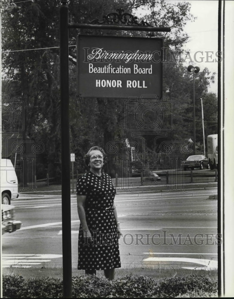 1979, Mrs. Eleanor Reed Smith, Birmingham Beautification Board, Prexy - Historic Images