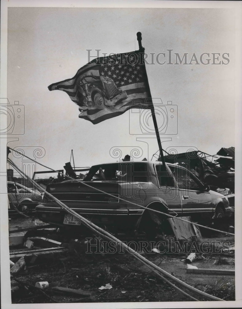 1989 Huntsville Storm Damage in Alabama after Tornadoes - Historic Images