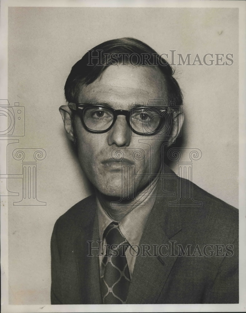 1972 Press Photo Doctor David T. Rogers, Jr., University of Alabama - abna39438 - Historic Images