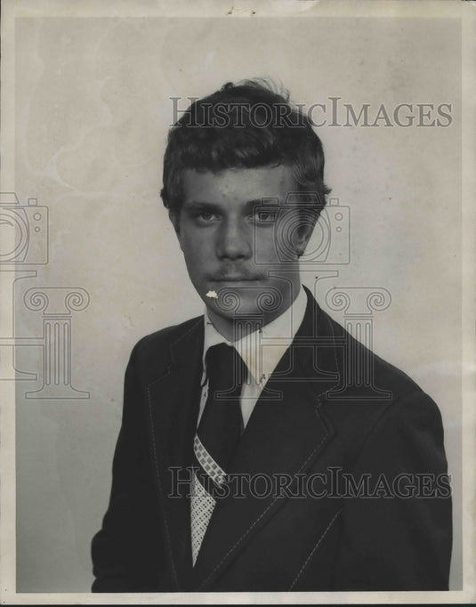 1975 Press Photo Steve Saxon, Candidate for City Council - abna39447 - Historic Images