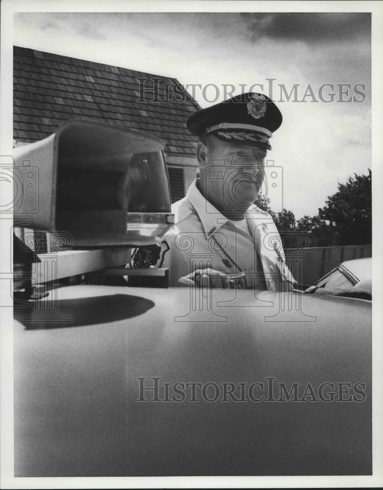 1981 Joe Sparks, Talladega Police Chief, Alabama - Historic Images