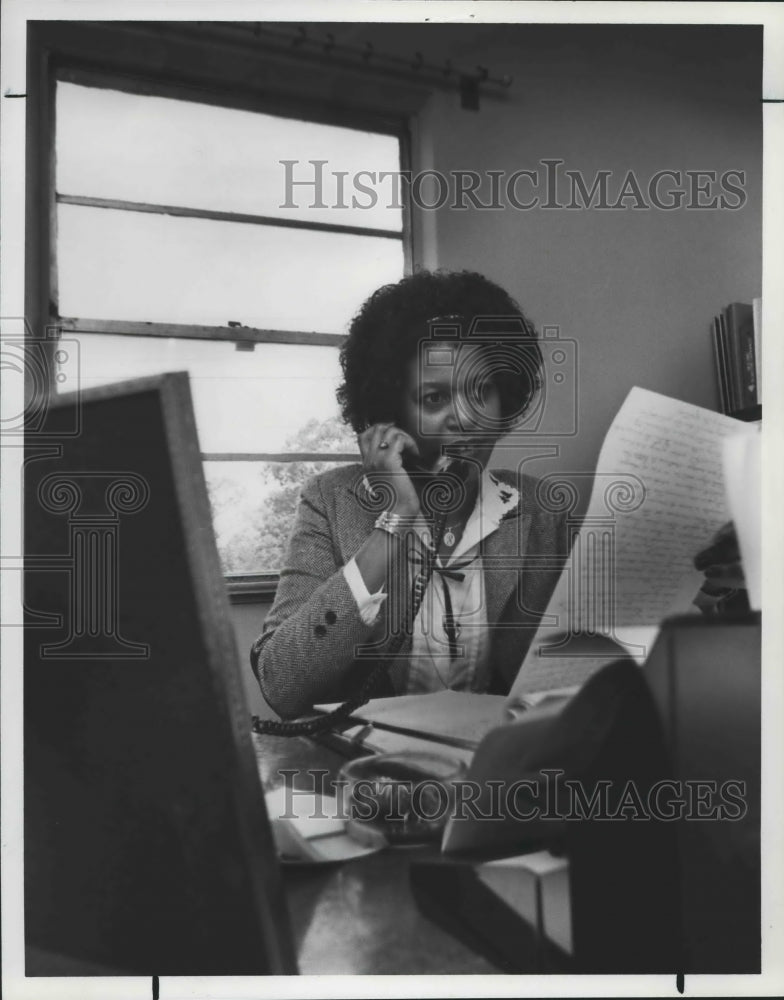 1980, Peggy Sparks, teacher and community school coordinator, Alabama - Historic Images