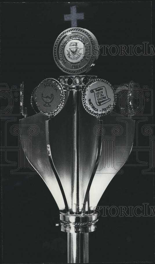 1972, This is the Guy E. Snavely Mace, Birmingham-Southern College - Historic Images