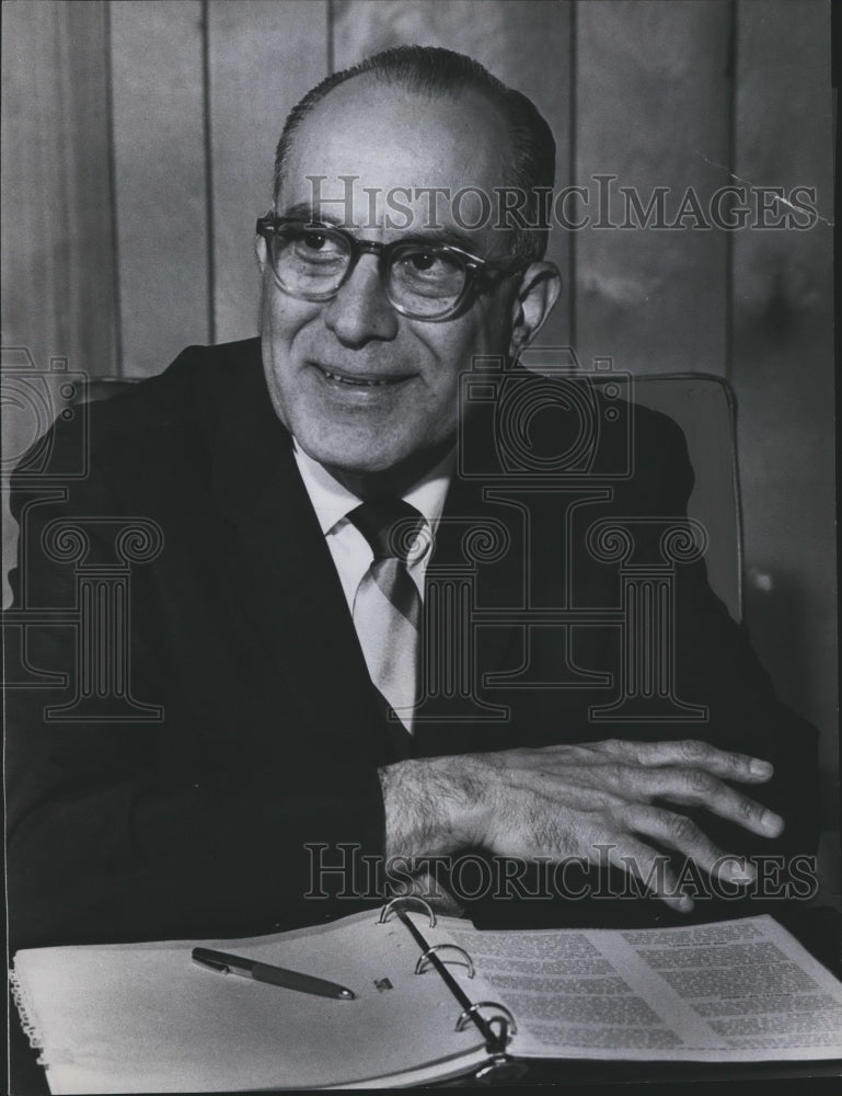 1966 Press Photo President Max Sokol, Business Executive - abna39480-Historic Images