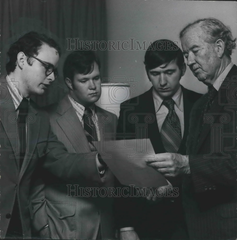 1972, Young Alabamians for United States Senator John Sparkman - Historic Images