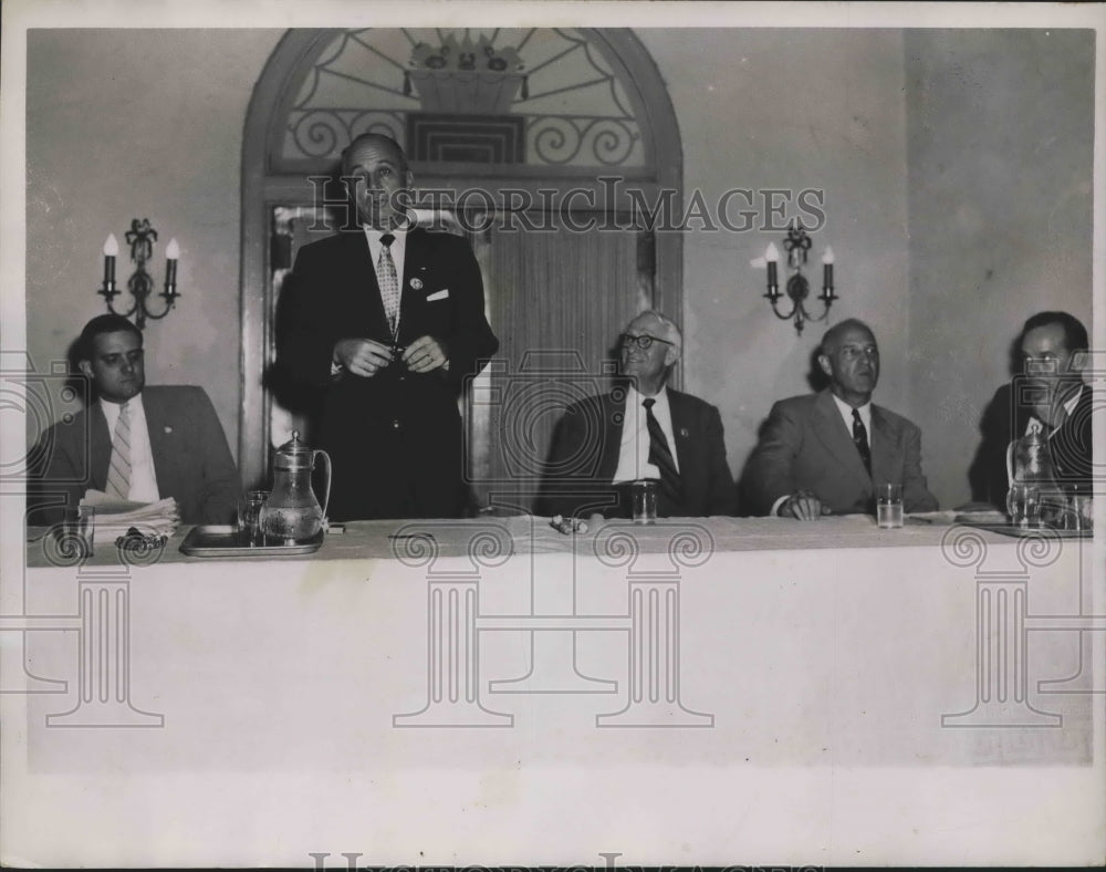 1952, Alabama Politician Albert Rains (Standing) - abna39582 - Historic Images