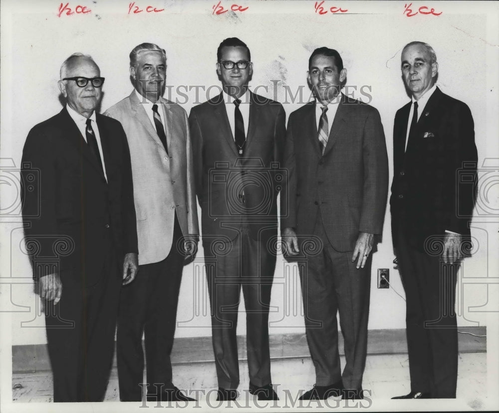 1969, Joel Helms, President of ASCA, with Others at Event - abna39635 - Historic Images