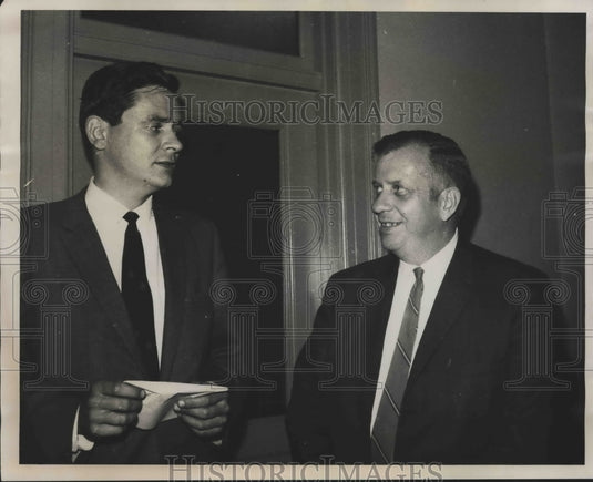 1969, Attorney Erskine Smith, Former U.S. Deputy Attorney Dan Moore - Historic Images