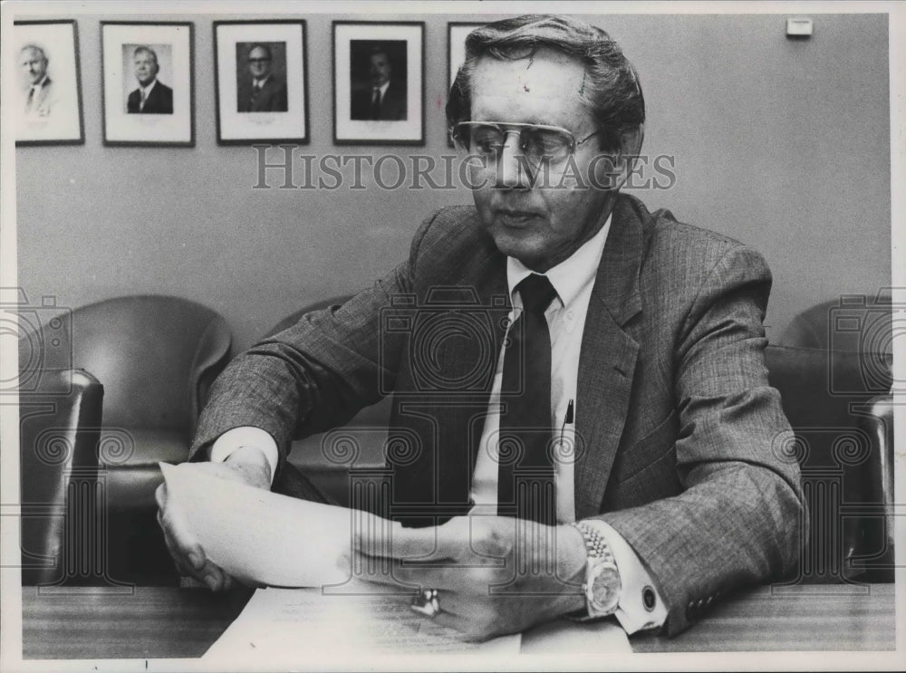 1989 Jefferson County Education President Herb Sang, Superintendent - Historic Images