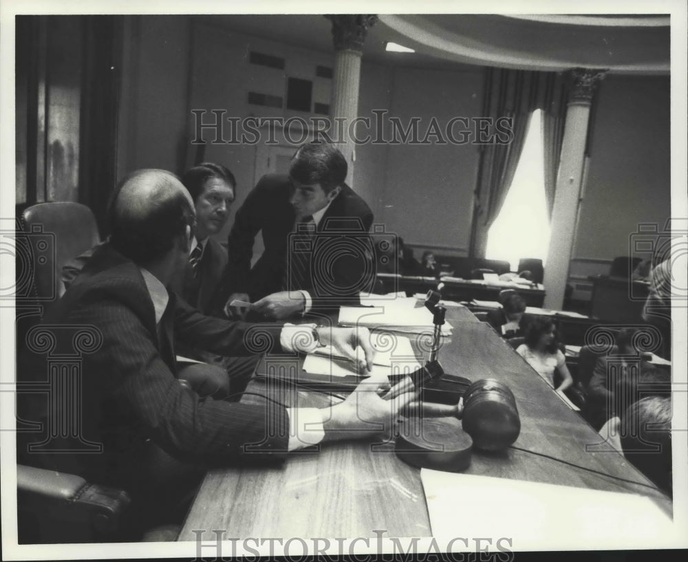 1979, Alabama Senator Finis E. Saint John, III and Others - abna39703 - Historic Images