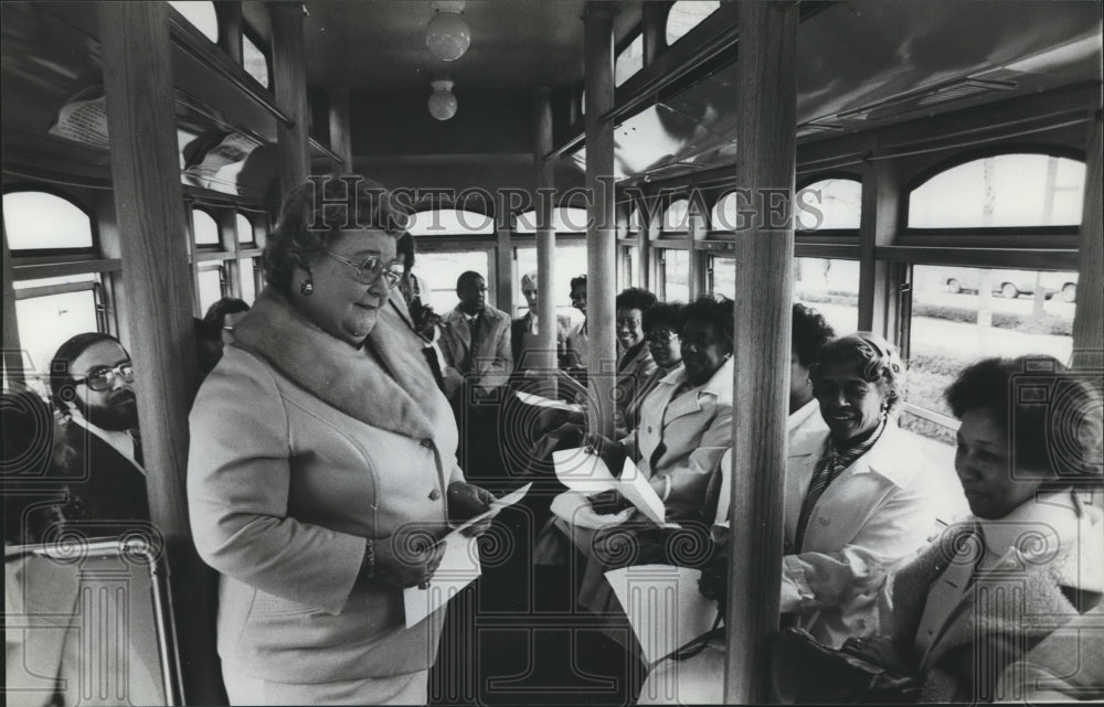 1979, Mrs. Henry Schaffner Calls Meeting to Order on DART, Alabama ...