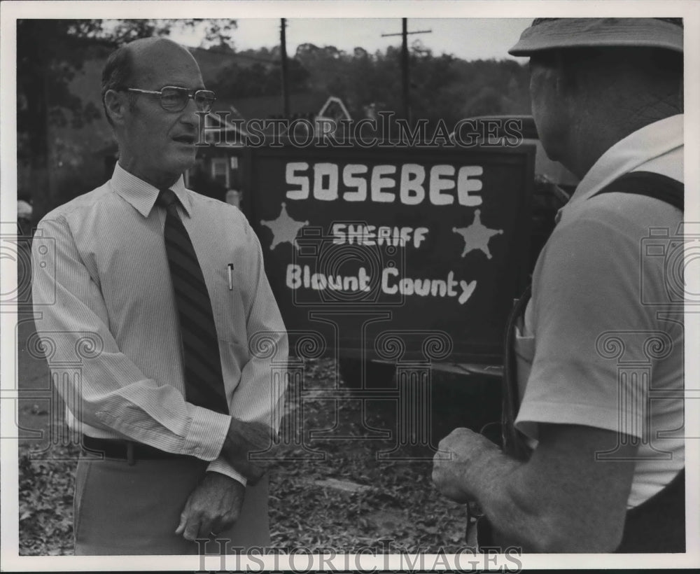 1986, Blount County Sheriff - E.E. Sosebee, Sheriff - abna39749 - Historic Images