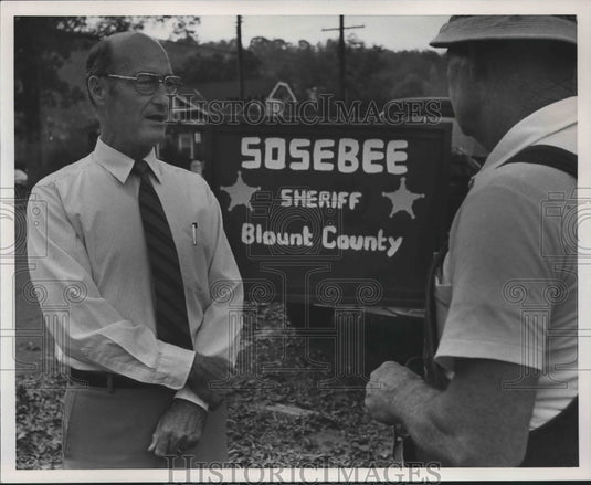 1986, Blount County Sheriff - E.E. Sosebee, Sheriff - abna39749 - Historic Images