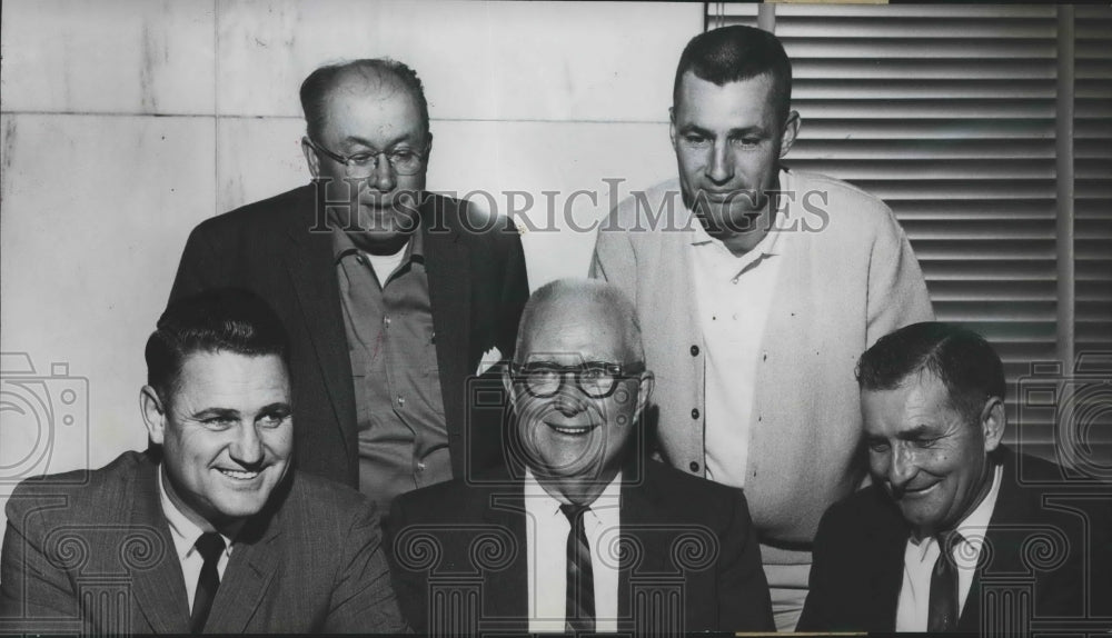 1965, Birmingham Amateur Baseball Federation Officers Pose for Photo - Historic Images