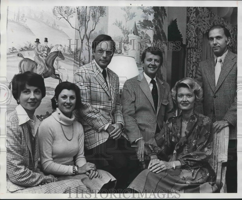 1978, Mr. and Mrs. Fred Renneker and Mr. Goodwin, Others at Event - Historic Images