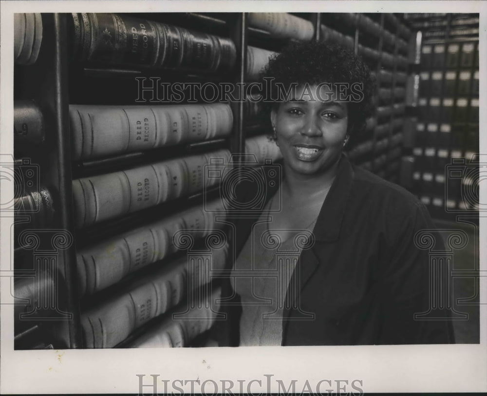 1987, Joyce Rice, School Board of Education Member, Bibb County - Historic Images