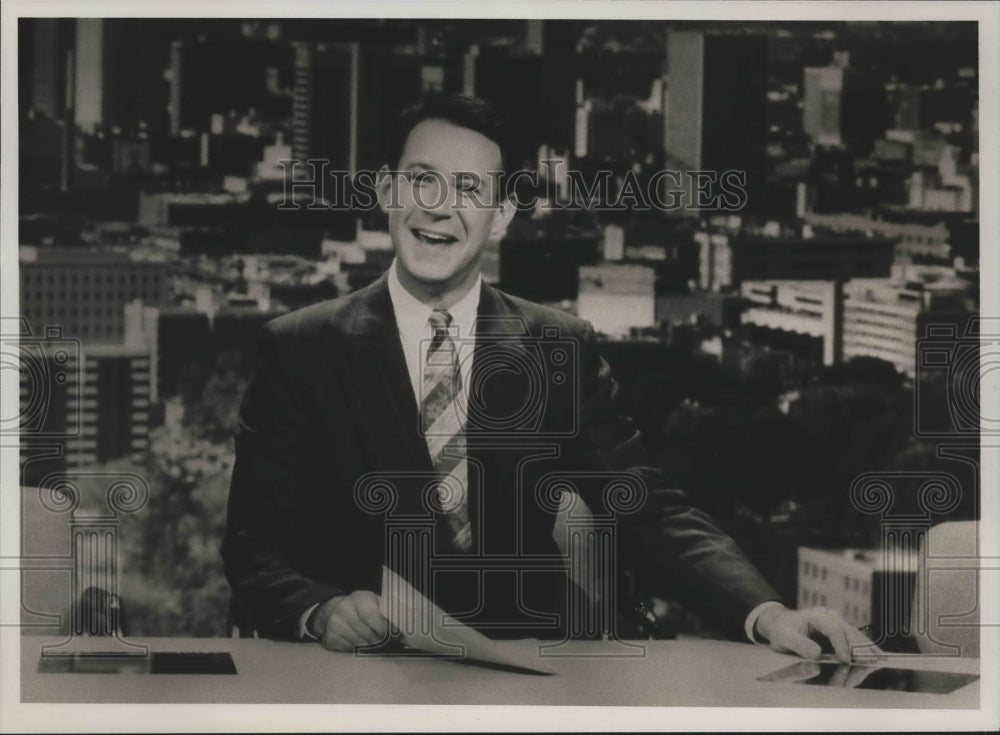 1988, Phil Rosen, Channel 13 News Anchor - abna39857 - Historic Images