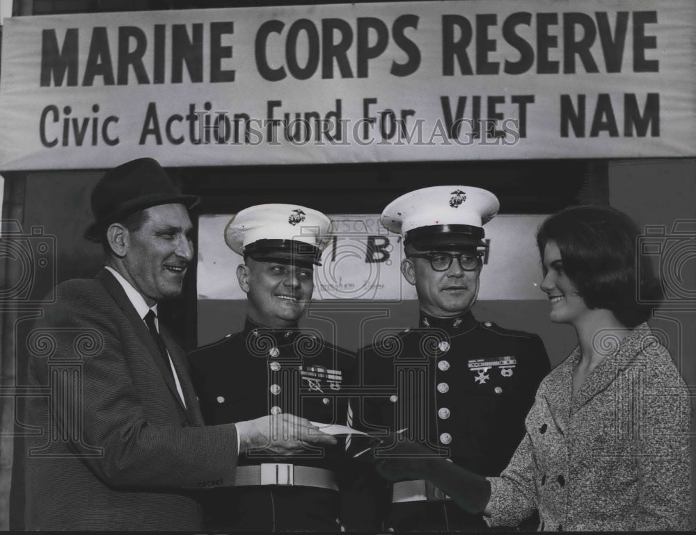 1966, B&#39;nai B&#39;rith - Marine Corps Reserve Action Fund Contribution - Historic Images