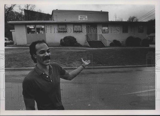 1988, Charles McClammy at Rosedale Community Center - abna39860 - Historic Images