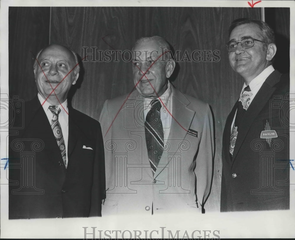 1975 Press Photo Birmingham-Jefferson Restaurant Association Officers - Historic Images