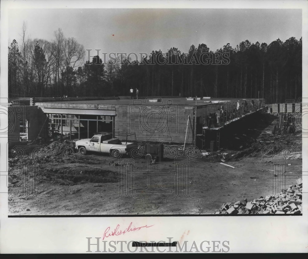 1978 Riverchase Middle School - Alabama School Under Construction - Historic Images