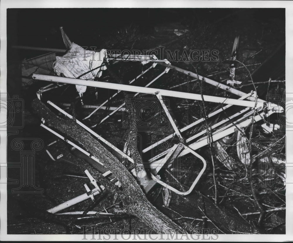 1975, Wreckage Left by Tornadoes in Alabama - abna40049 - Historic Images