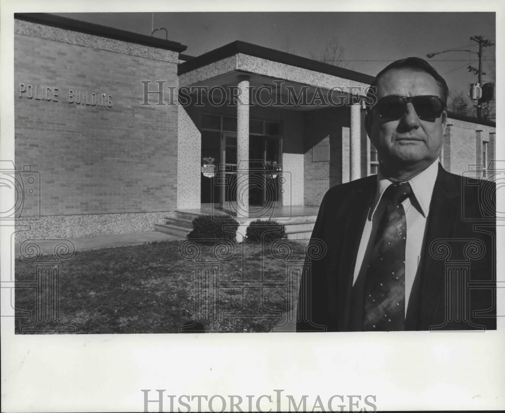 1981, Jenda Smith, Bessemer Police Chief, Alabama - abna40105 - Historic Images