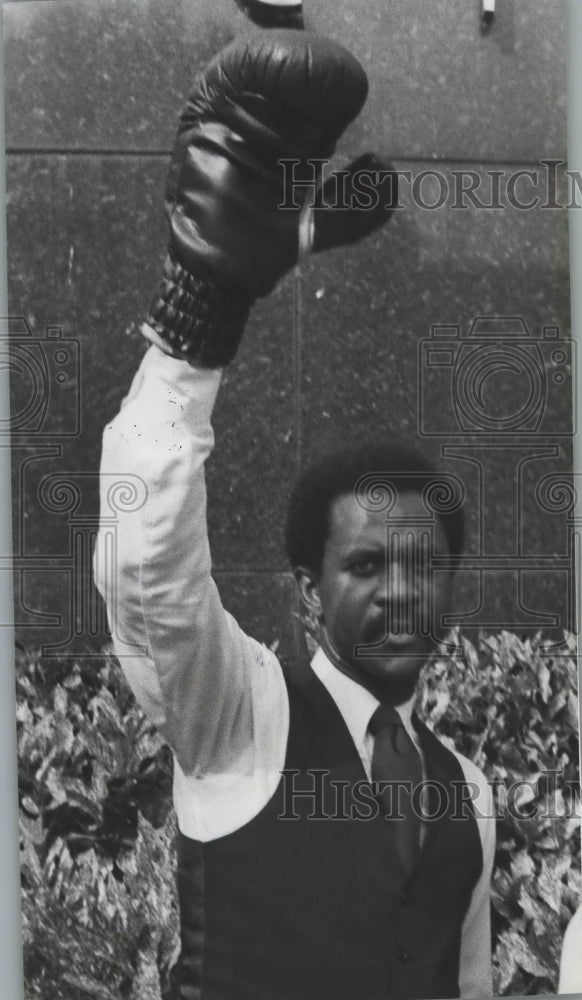 1981 Press Photo Lige Richardson, Birmingham City Council candidate - abna40169 - Historic Images