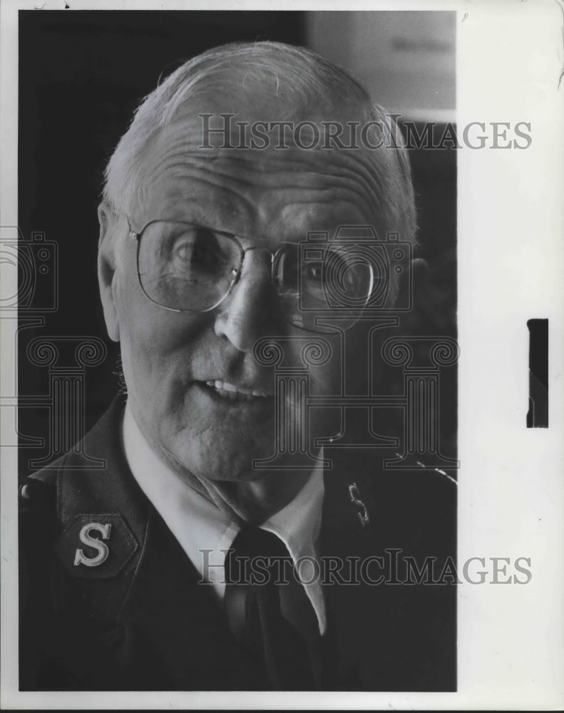 1979, Brigadier General Luther M. Smith, Salvation Army, retires - Historic Images