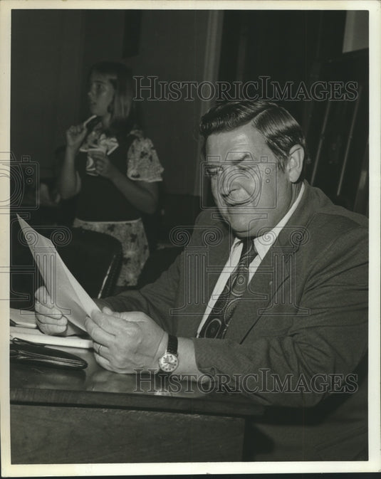 1973, Politician D. C. "Deacon" Grey - abna40348 - Historic Images