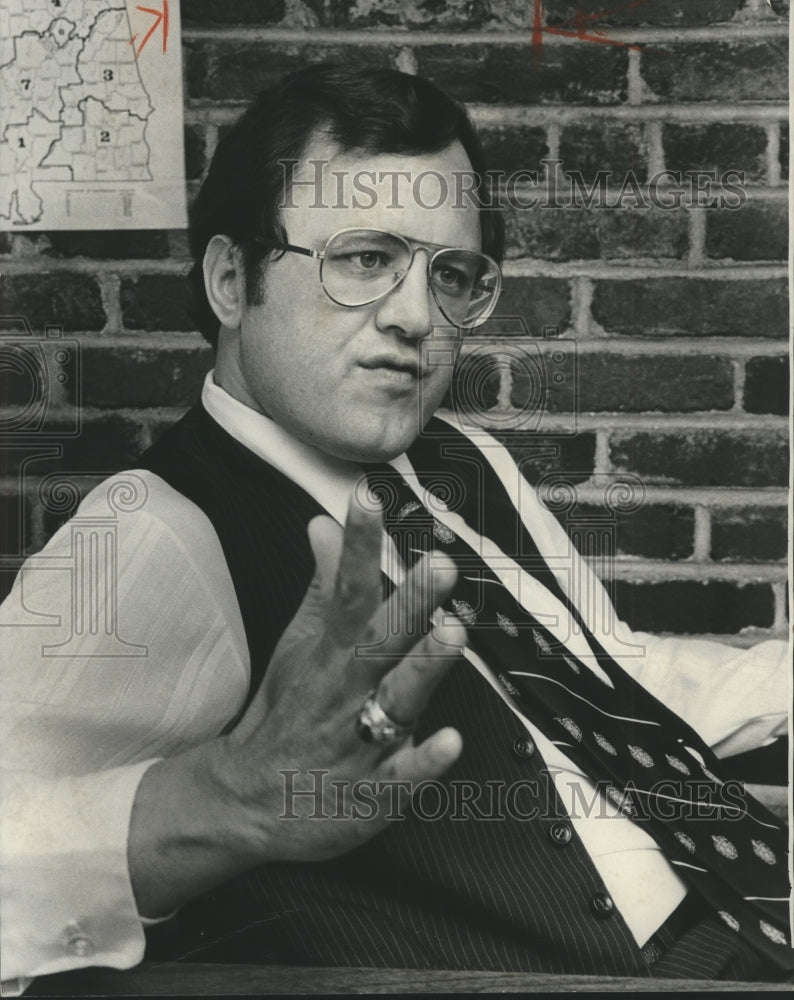 1978, US Senate Candidate Donald Stewart of Anniston, Alabama - Historic Images