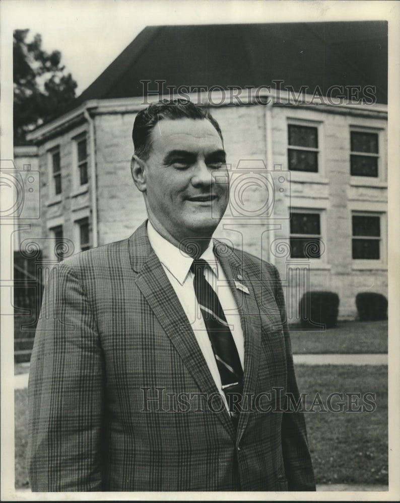 1969 Press Photo Joe Stark, Five Points South Lions Club - abna40386 - Historic Images