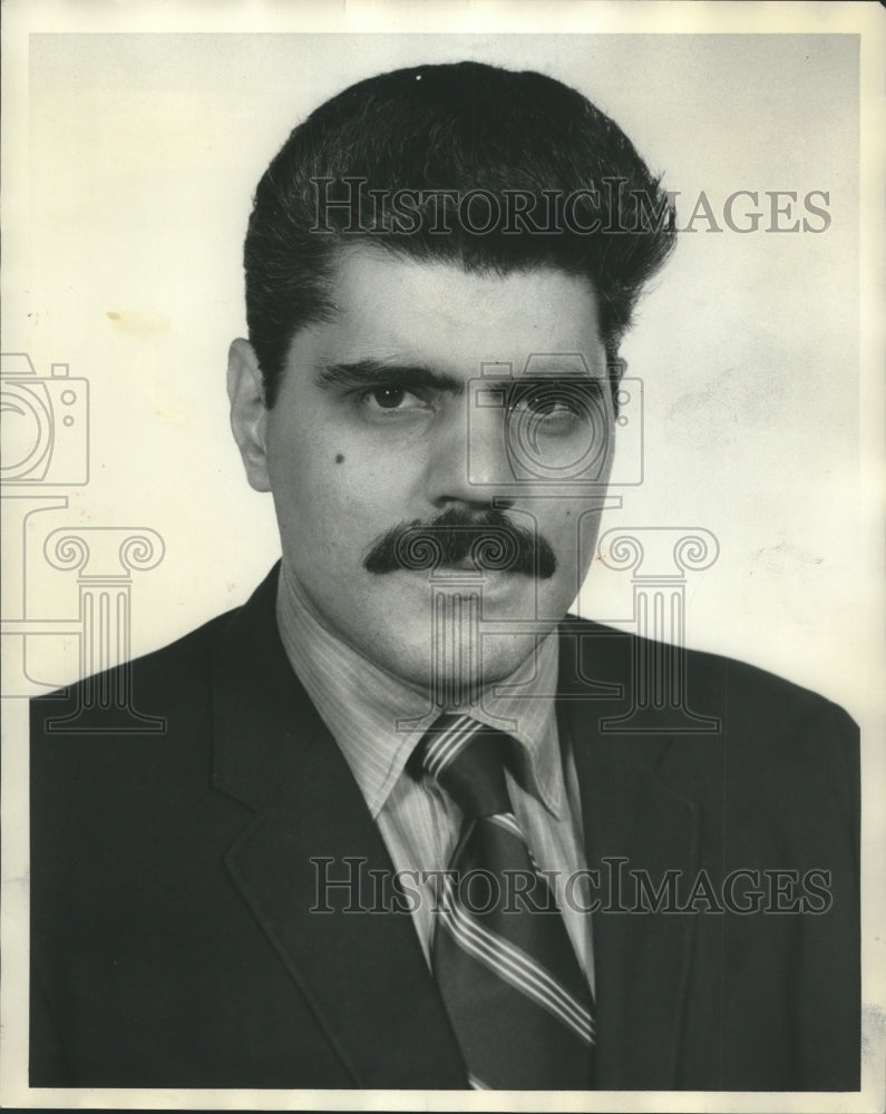 1970 Press Photo Reverend S. R. Stefancic, minister, Birmingham Unitarian Church - Historic Images