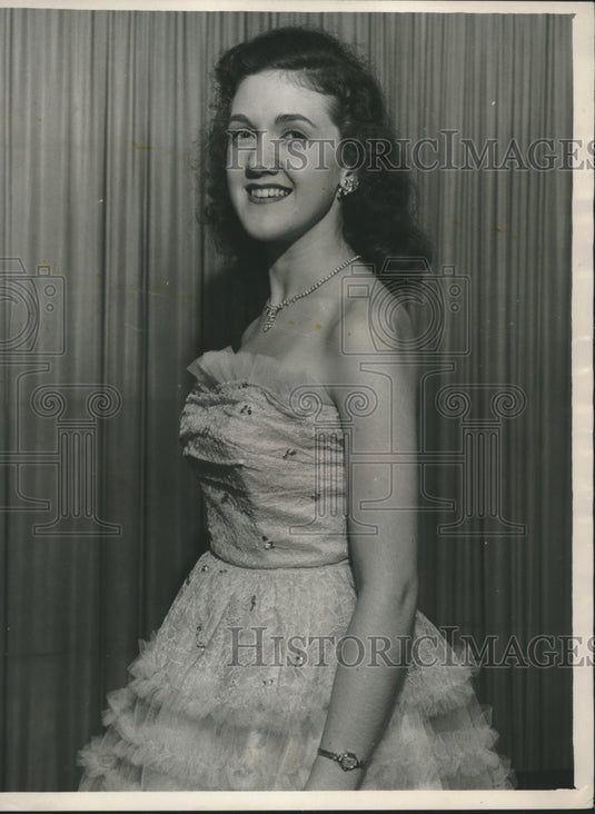 1952, Mildred Ann Tatum, Former Miss Alabama Contestant - abna40406 - Historic Images