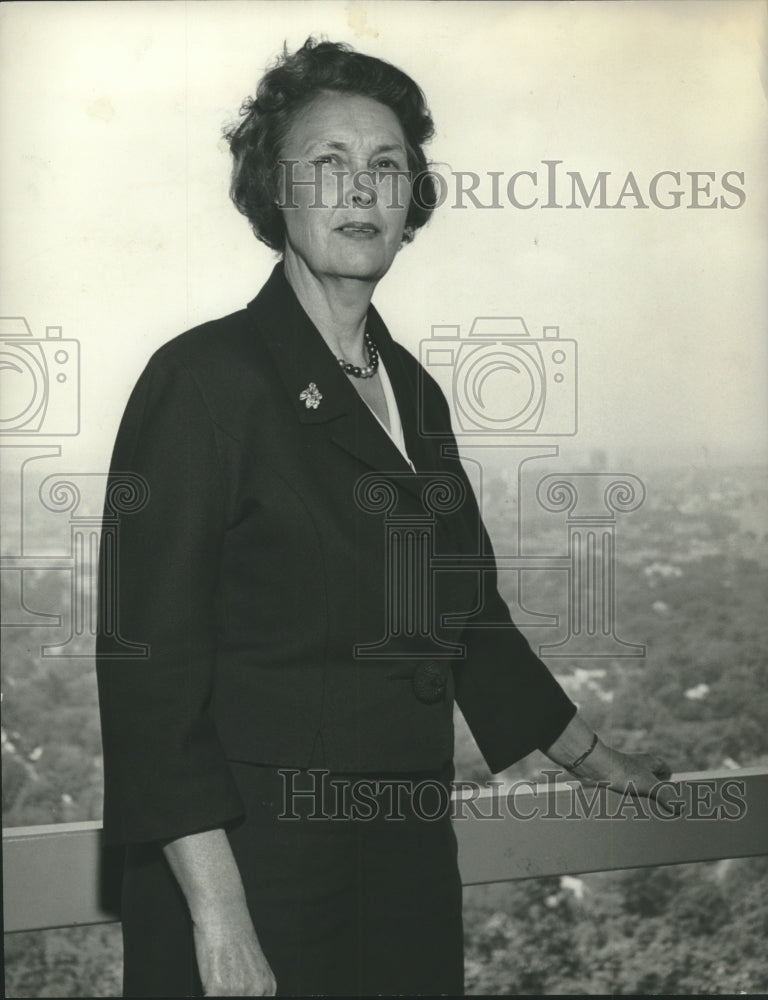 1965 Press Photo Mrs. George Henderson, Clubwoman - abna40413 - Historic Images