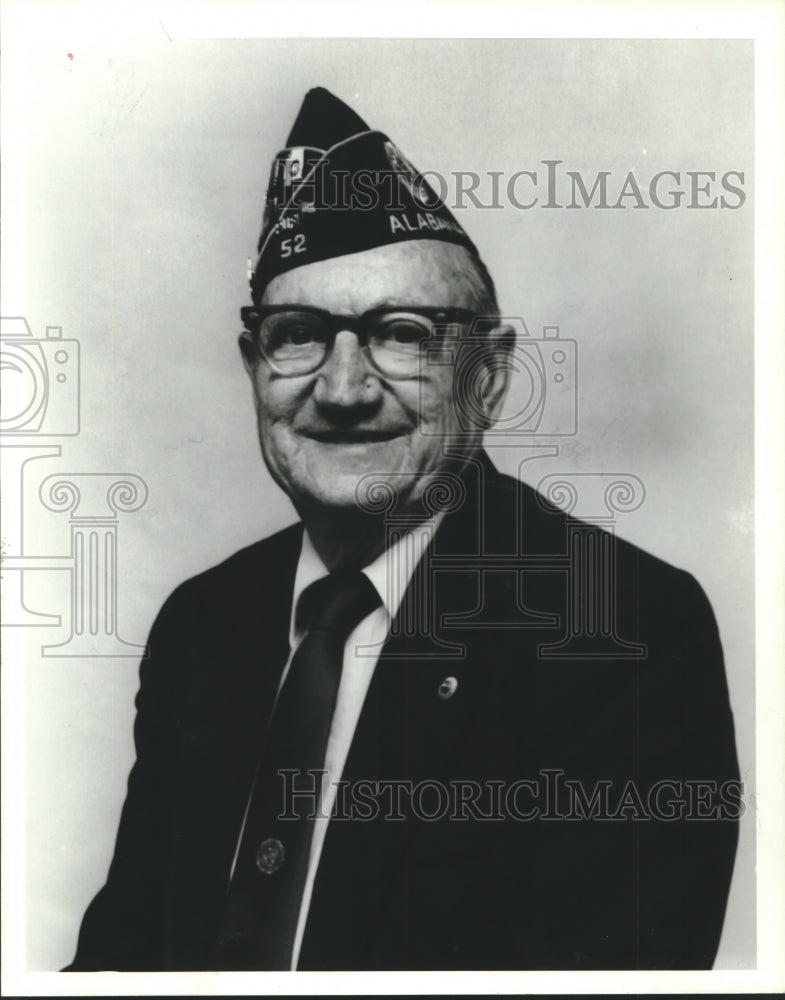 1986, American Legion Veteran of the Year, Edgar L. Turner, Alabama - Historic Images