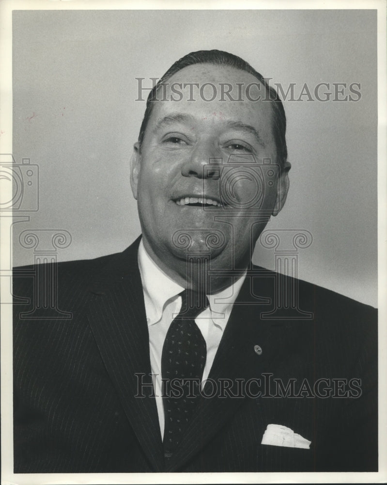 1965 Press Photo James A. Head, Birmingham, Alabama Businessman - abna40551 - Historic Images