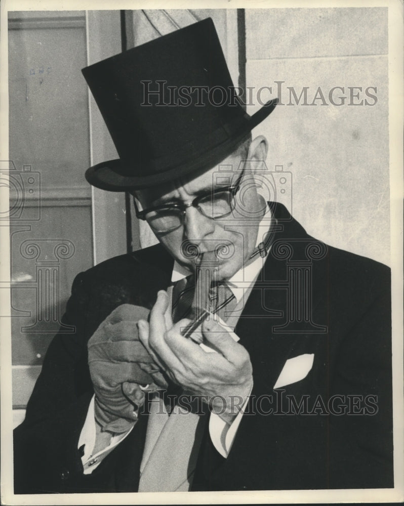 1959 Press Photo Albert Boutwell, Mayor of Birmingham, Alabama - abna40574 - Historic Images